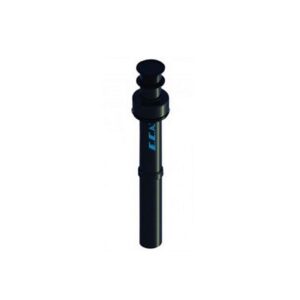 Eca Confeo Premix Dik Baca Kiti Siyah L=1280 mm Ø60/100 - Ücretsiz Sevk